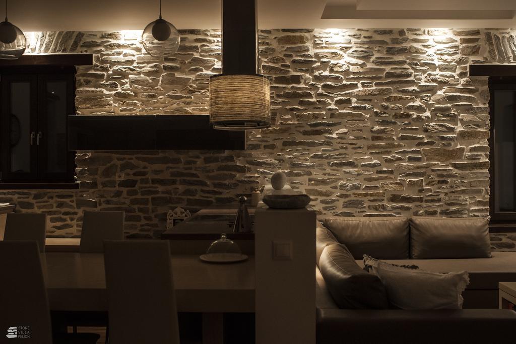 Stone Villa Pelion Afissos Bagian luar foto