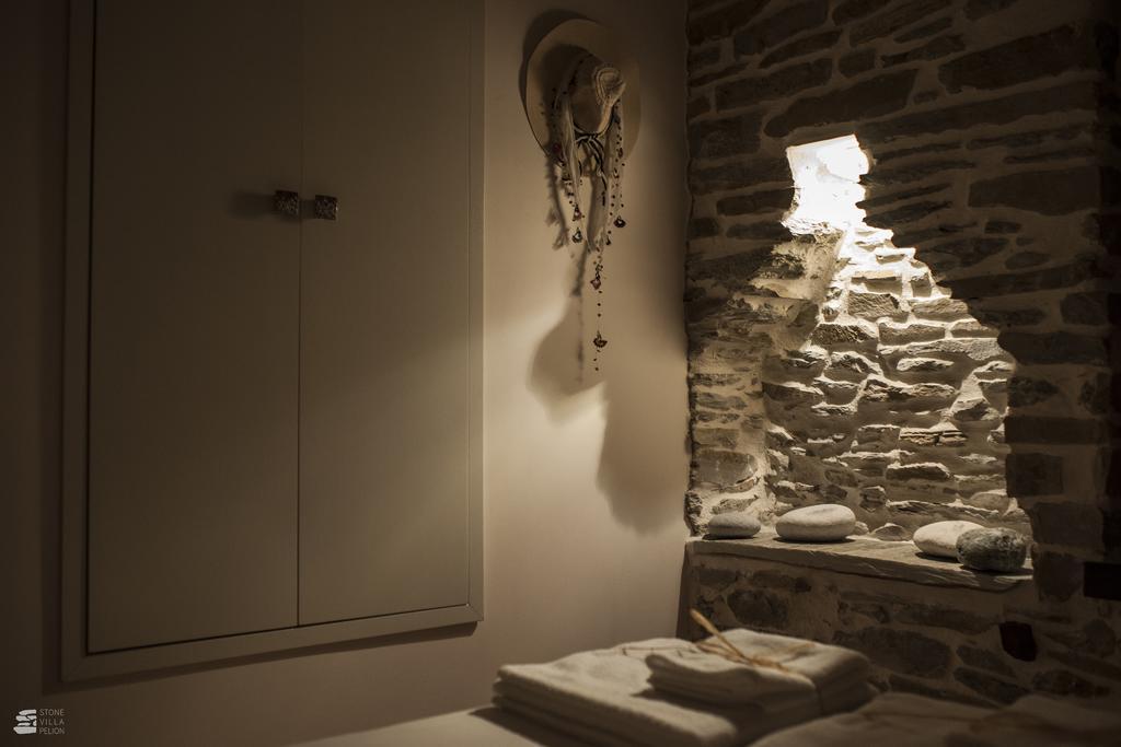 Stone Villa Pelion Afissos Bagian luar foto