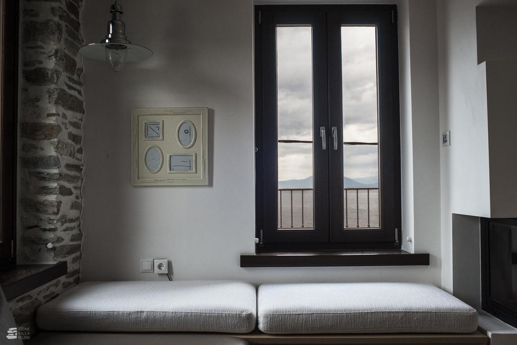 Stone Villa Pelion Afissos Bagian luar foto