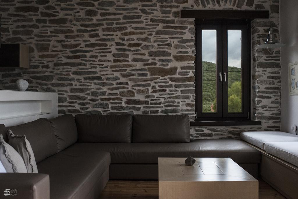 Stone Villa Pelion Afissos Bagian luar foto