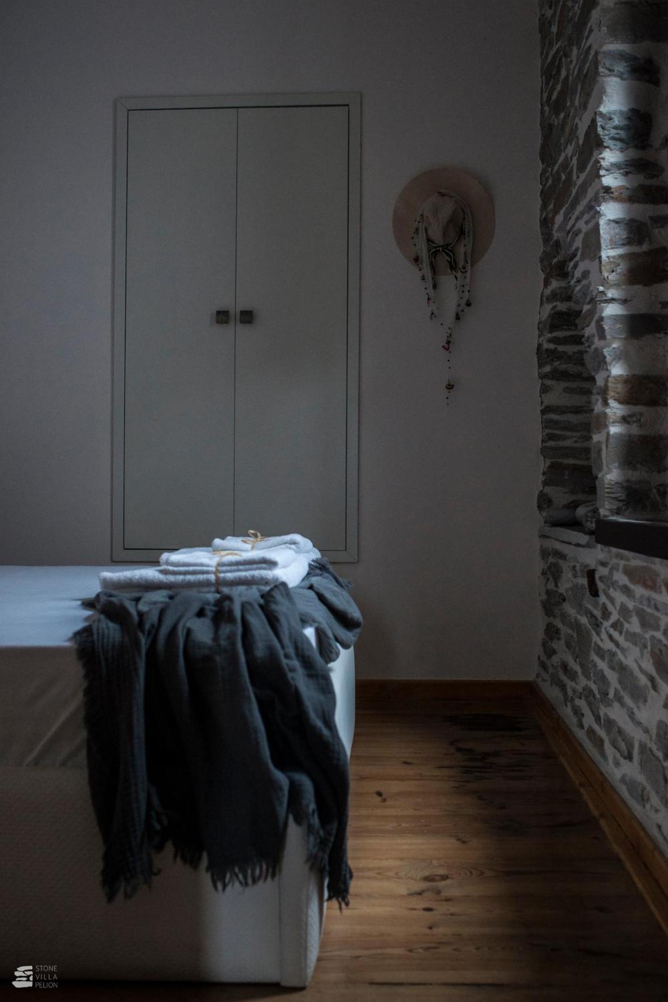 Stone Villa Pelion Afissos Bagian luar foto