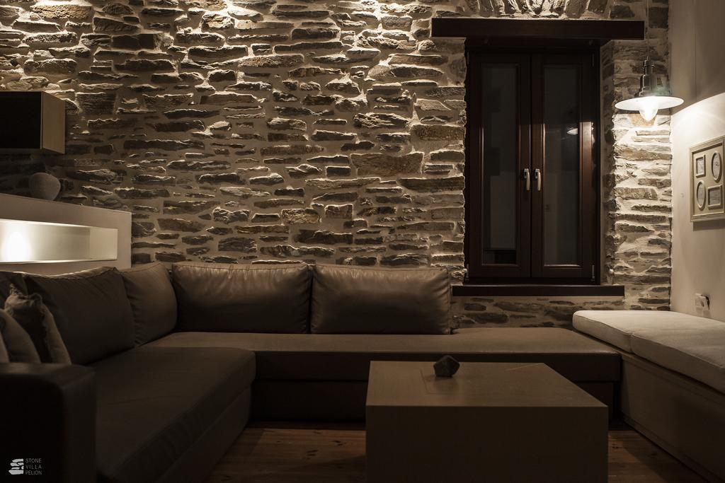 Stone Villa Pelion Afissos Bagian luar foto