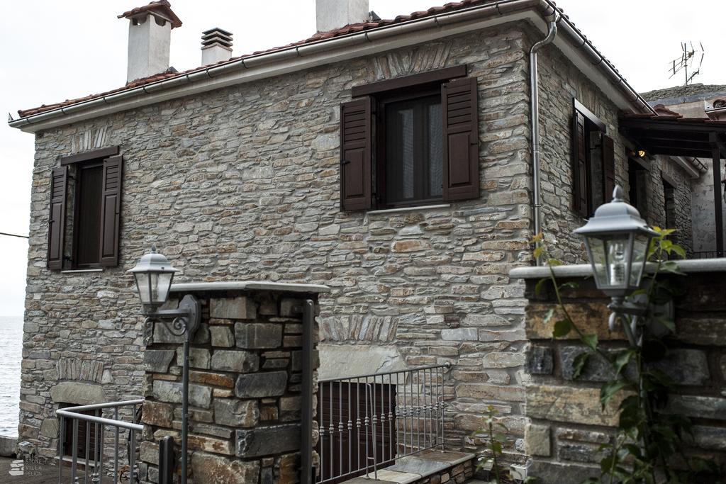 Stone Villa Pelion Afissos Bagian luar foto