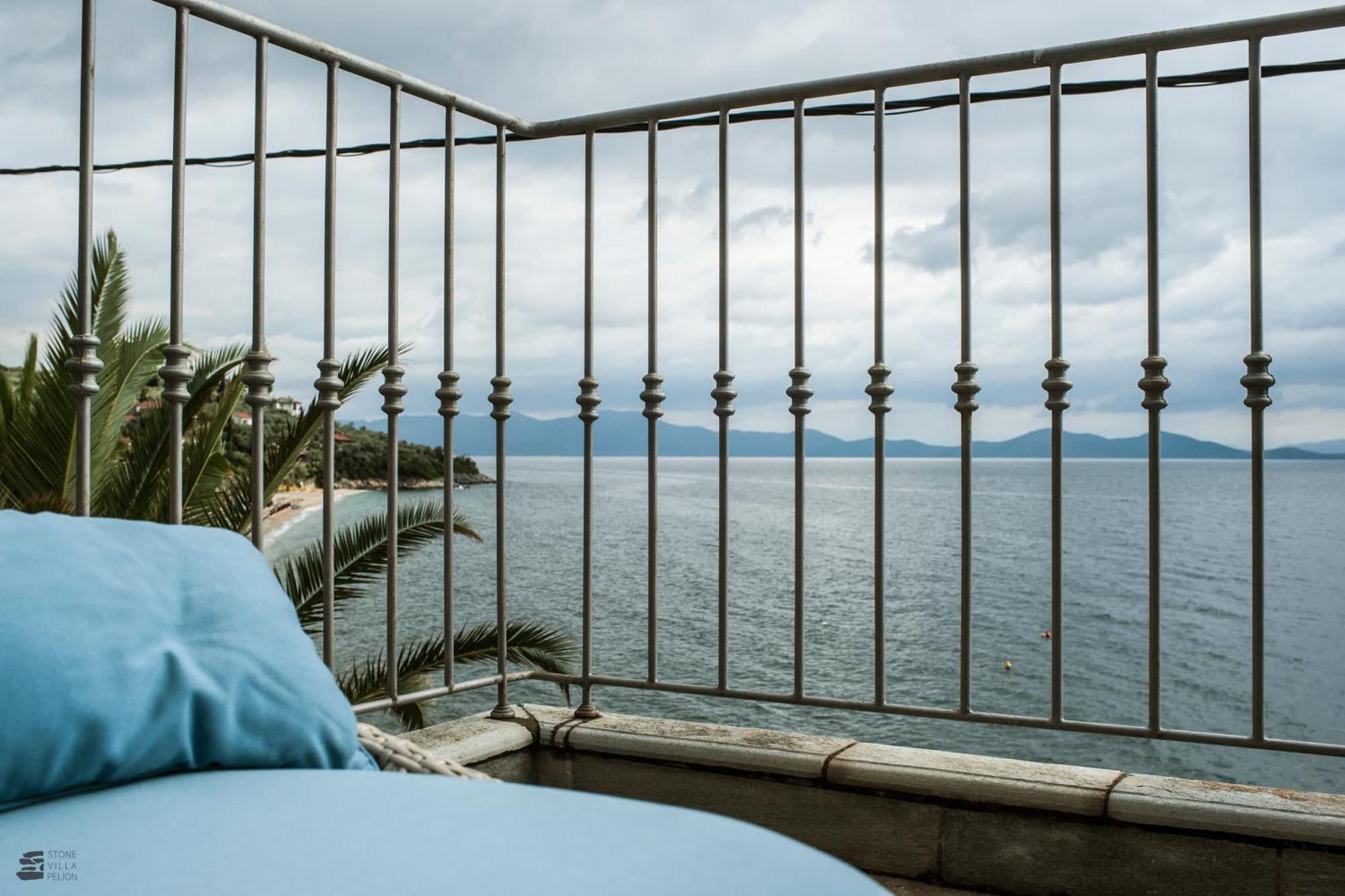 Stone Villa Pelion Afissos Bagian luar foto